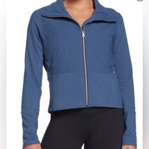 Calia by Carrie Underwood Full Zip Jacket Blue/Gray EUC XL